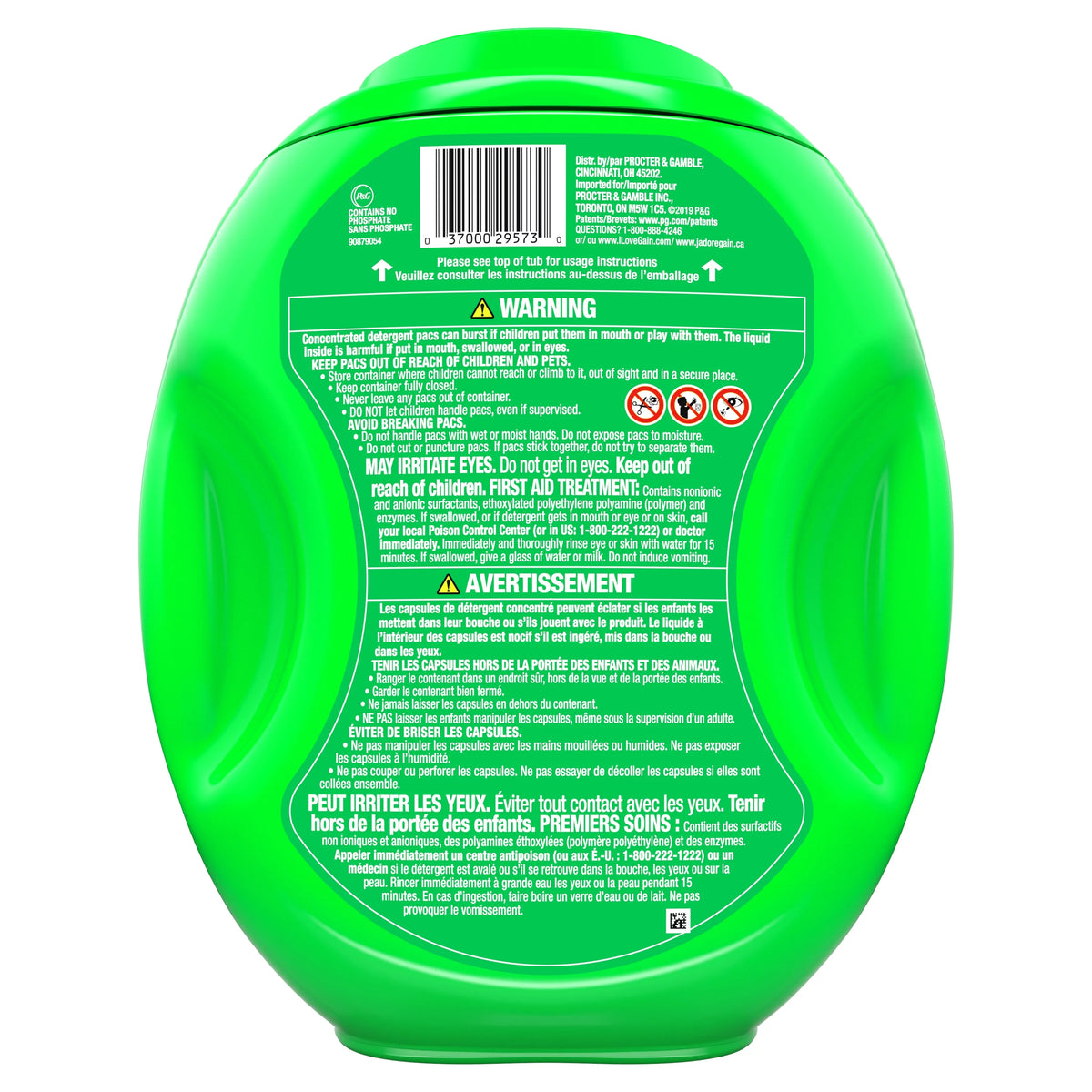 96 Count Laundry Detergent Pacs K2864