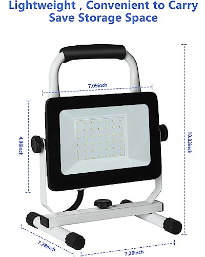 6000 Lumen LED Work Light with Stand L328
