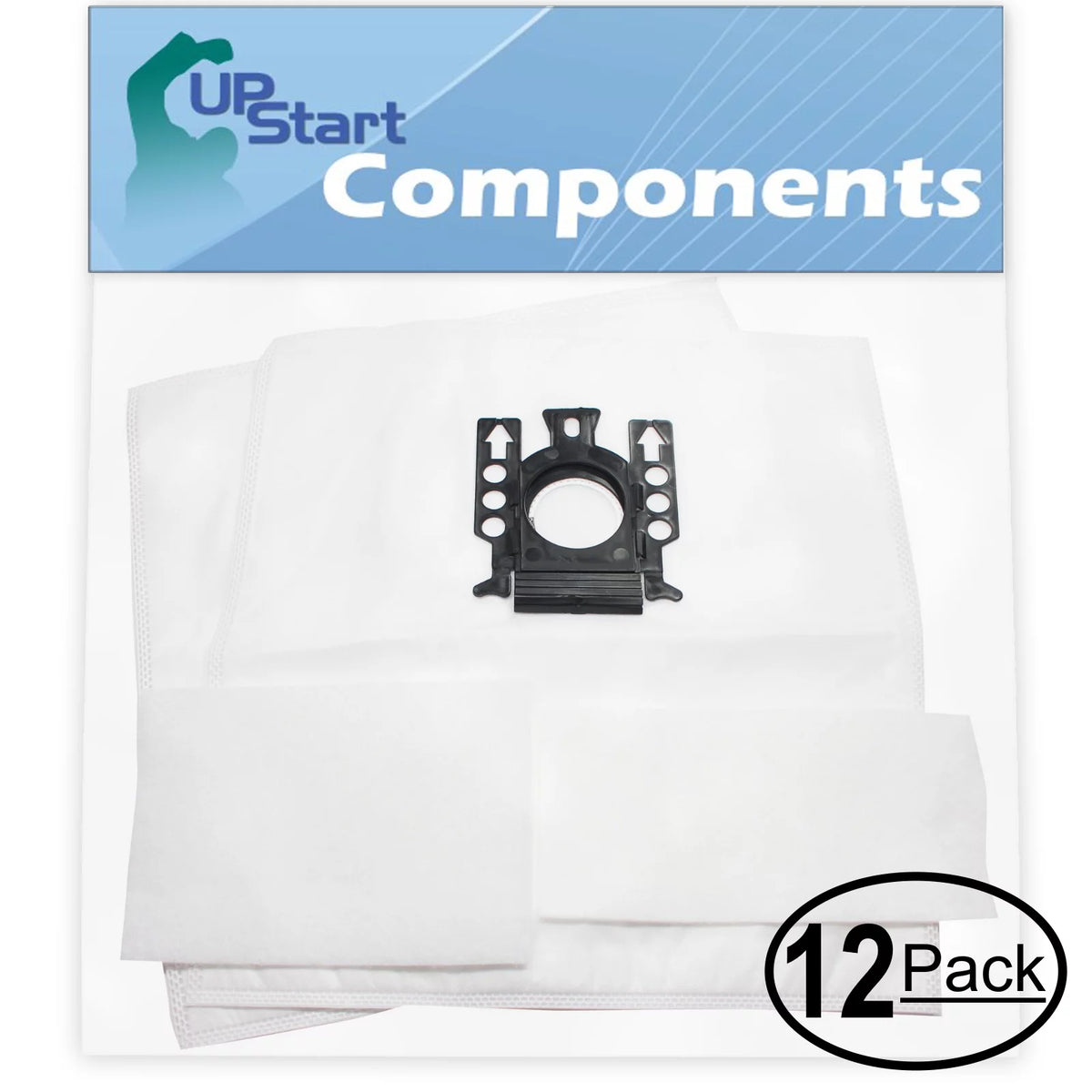 24 Replacement Vacuum Bags with 24 Micro Filters, 12-Pack D581688