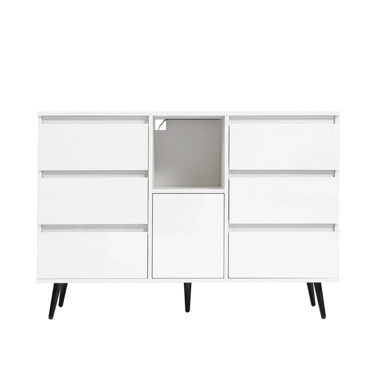 White High Gloss Sideboard Storage Cabinet G4743