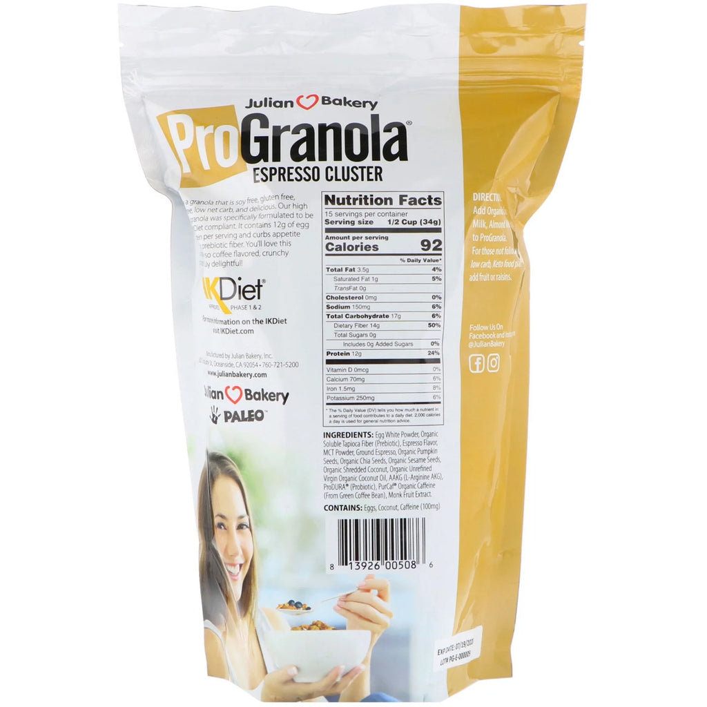 Pro Granola Espresso Cluster 17.9 oz M8732