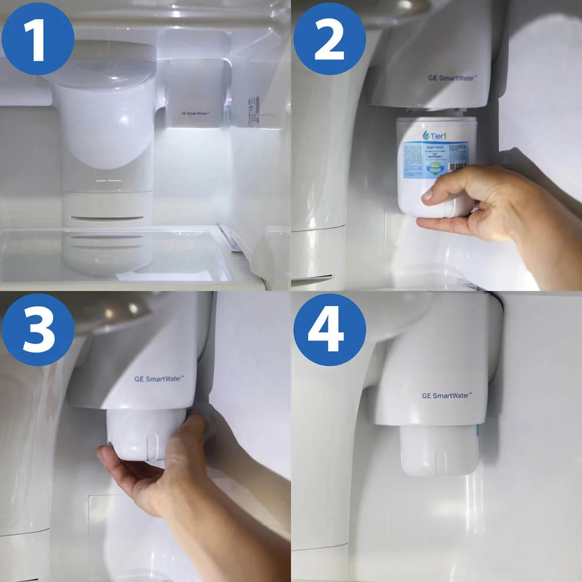 Refrigerator Water Filter 4-pk O10449