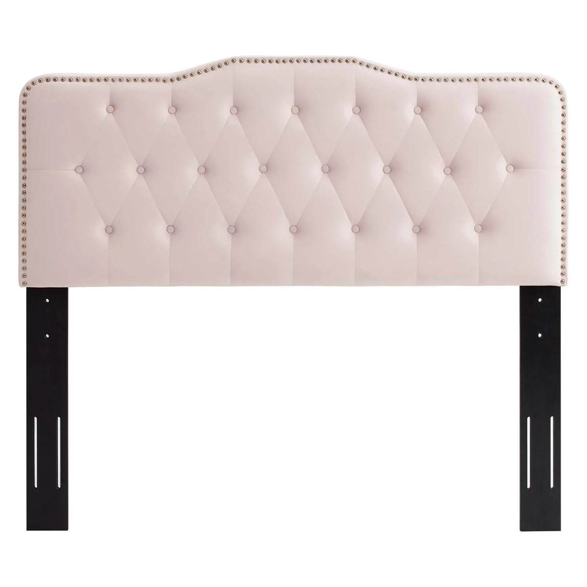 Pink Tufted Performance Velvet King/California King Headboard X6534