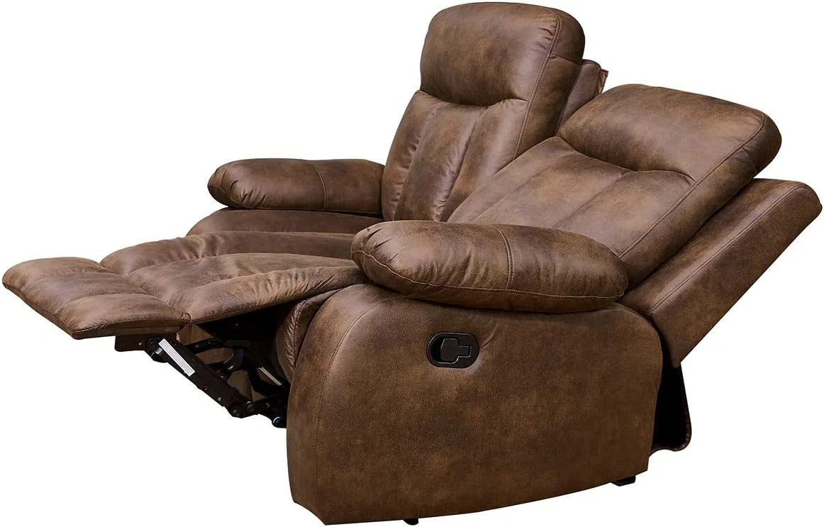 Microfiber Reclining Sofa E4452
