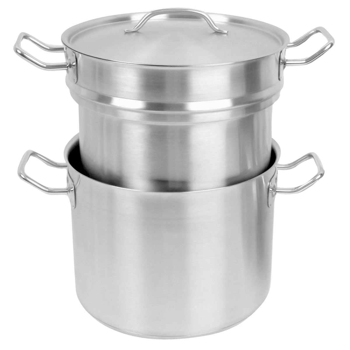 20 quart 18/8 Stainless Steel Double Boiler 3 Pcs Set S890200