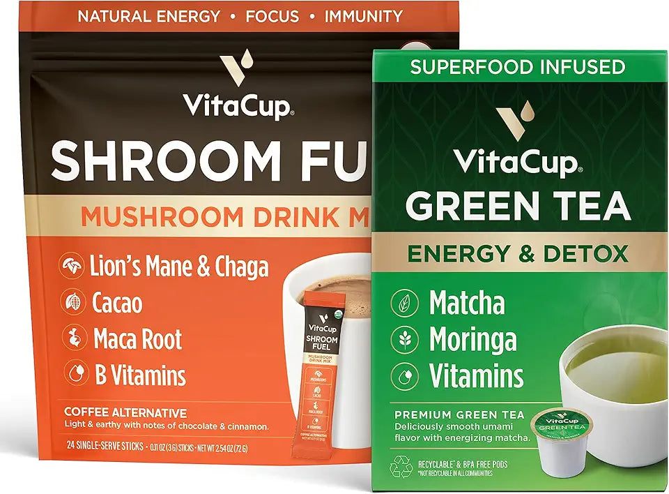 Instant Shroom Fuel 24Ct & Green Tea Pods 16ct R904354