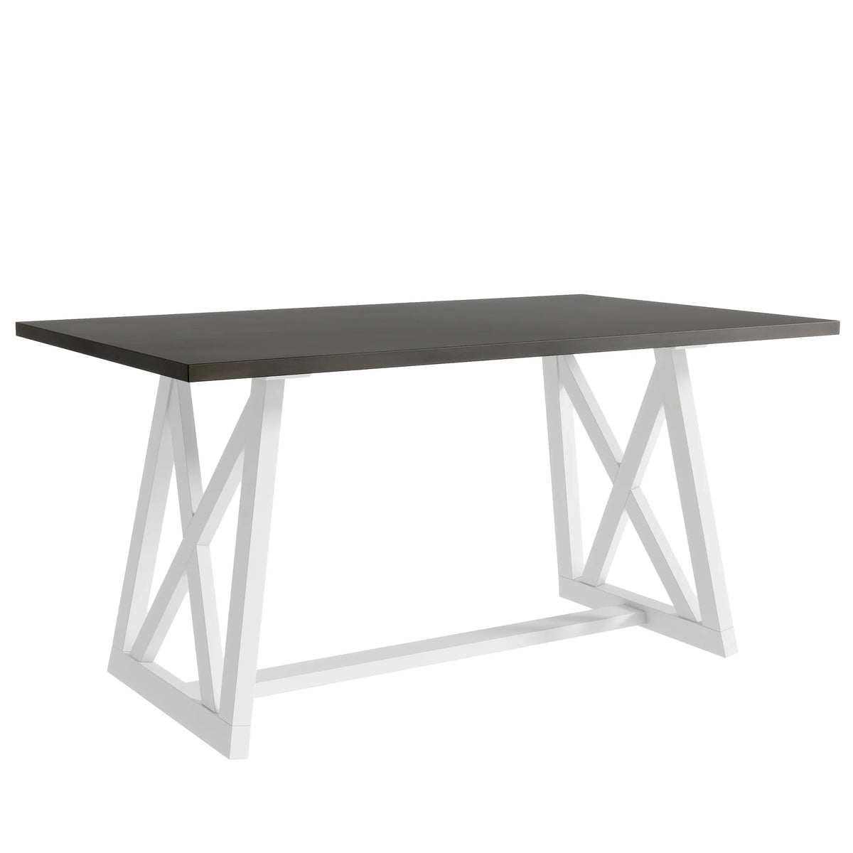 6-Piece Solid Wood Dining Table Set with 4 Upholstered Chairs & 1 Bench Q195