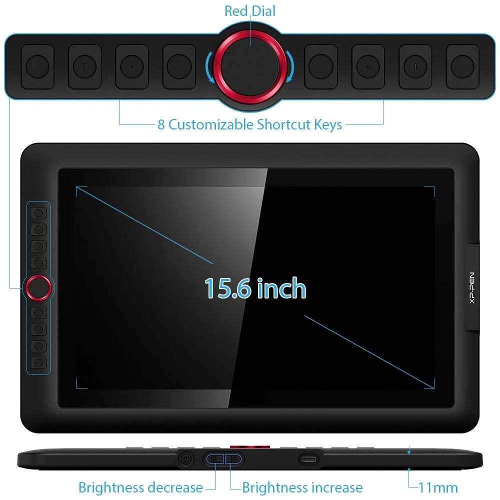 Graphics Drawing Tablet Pen Display with Tilt Function Z94637