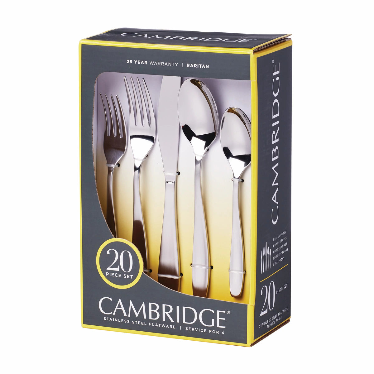 Satin 20-Piece Flatware Set A88244
