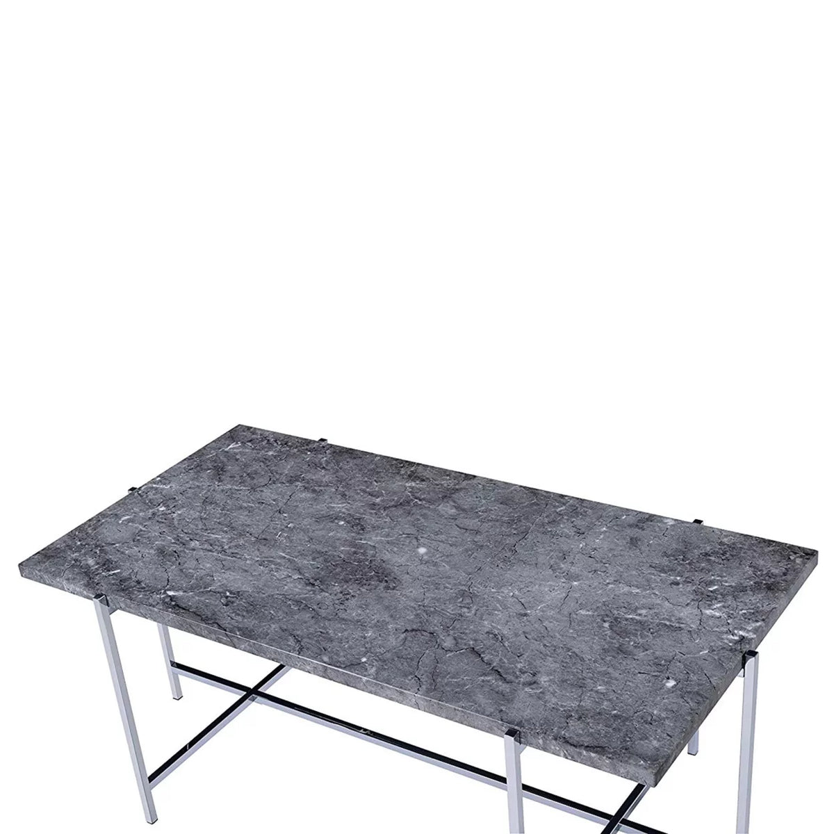 Marble Top Coffee Table with Trestle Base W955
