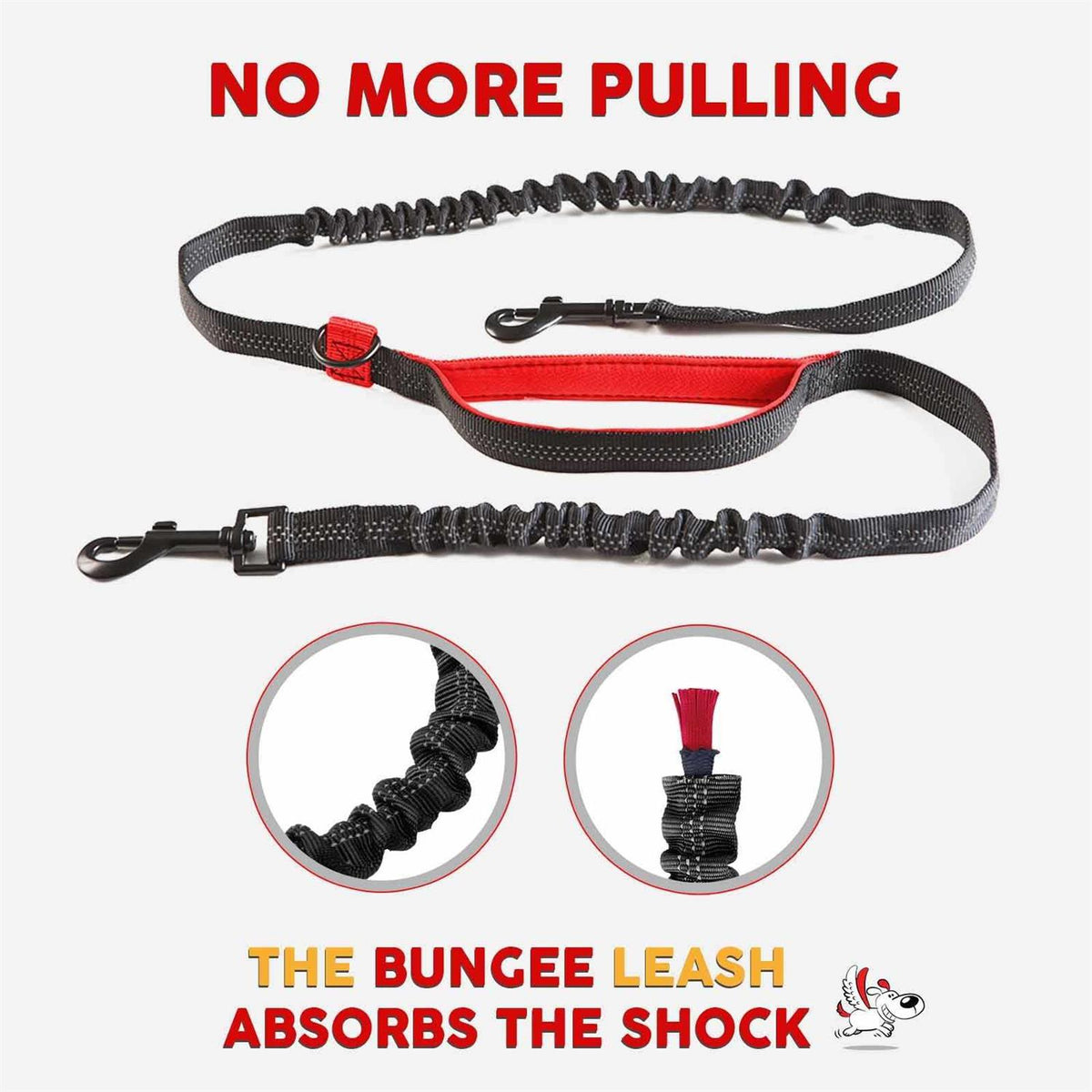 Double Dog Leash for Large Dogs N7508