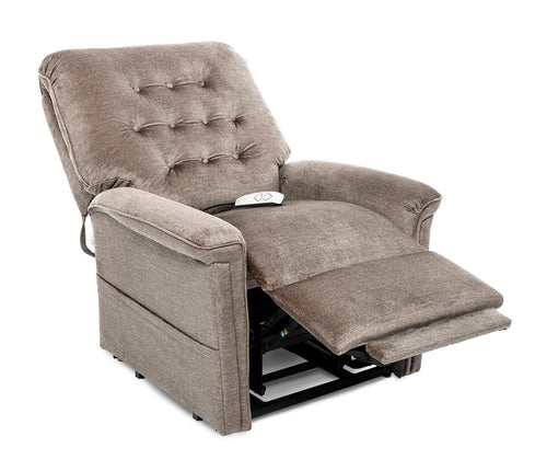 3-Position Lift Chair Stone Fabric 375 lbs Weight Capacity E10130