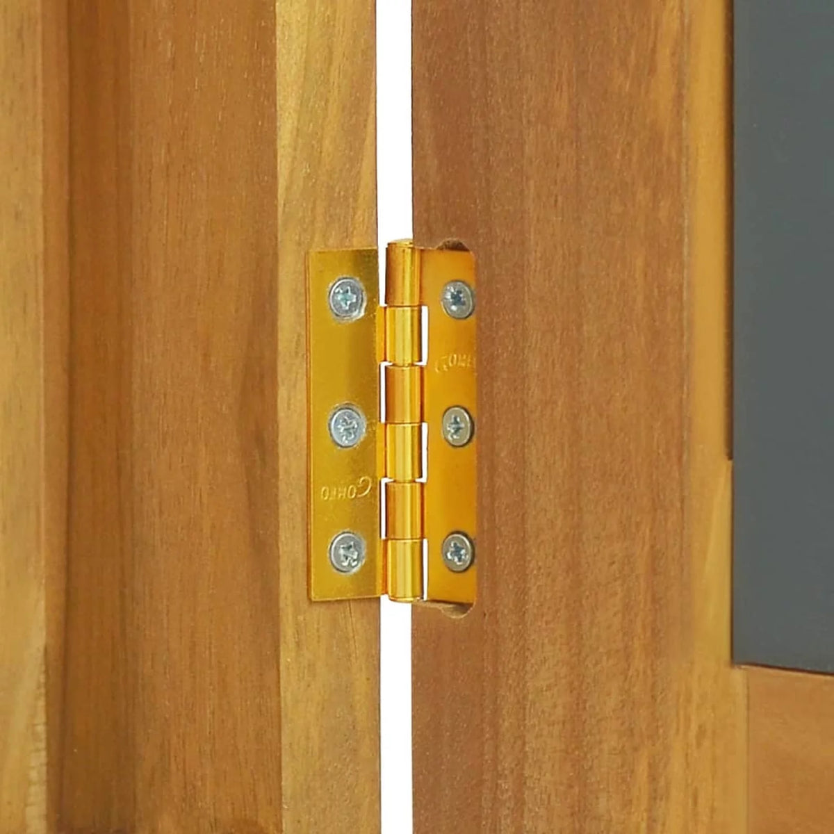 Solid Wood Teak Mirror Cabinet D589