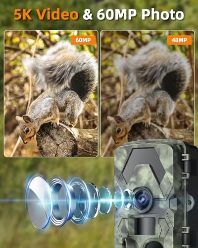 5K 60MP Game Camera with Night Vision Z76888