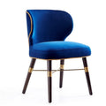 Velvet Metal Dining Chair Y354901