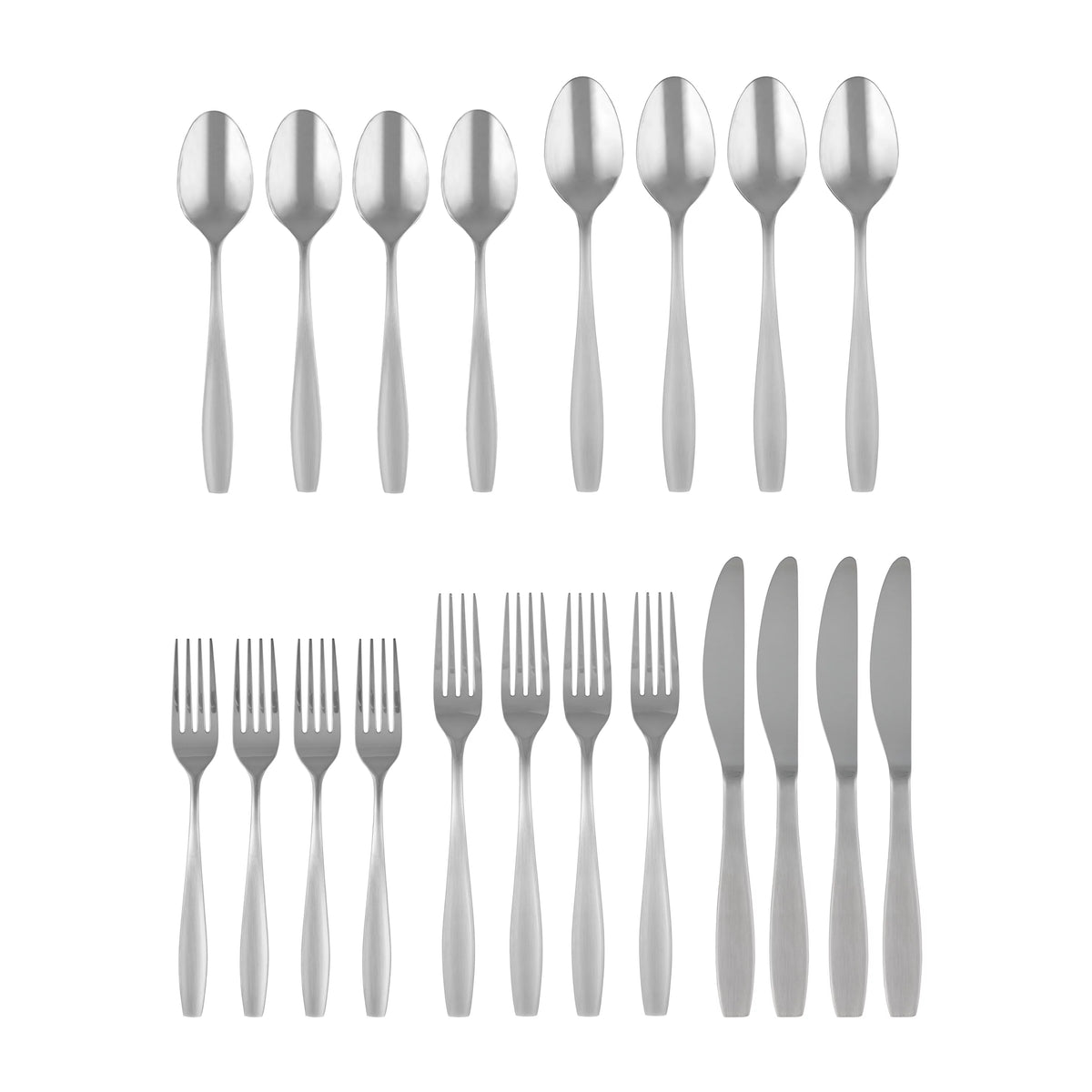 Satin 20-Piece Flatware Set A88244