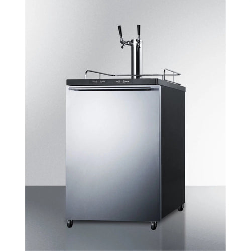 24 Built In Beer Dispenser with Twin Taps A56994