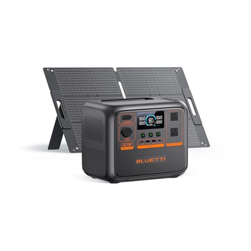 768Wh LiFePO4 Solar Generator with 1000W AC Outlets I387683