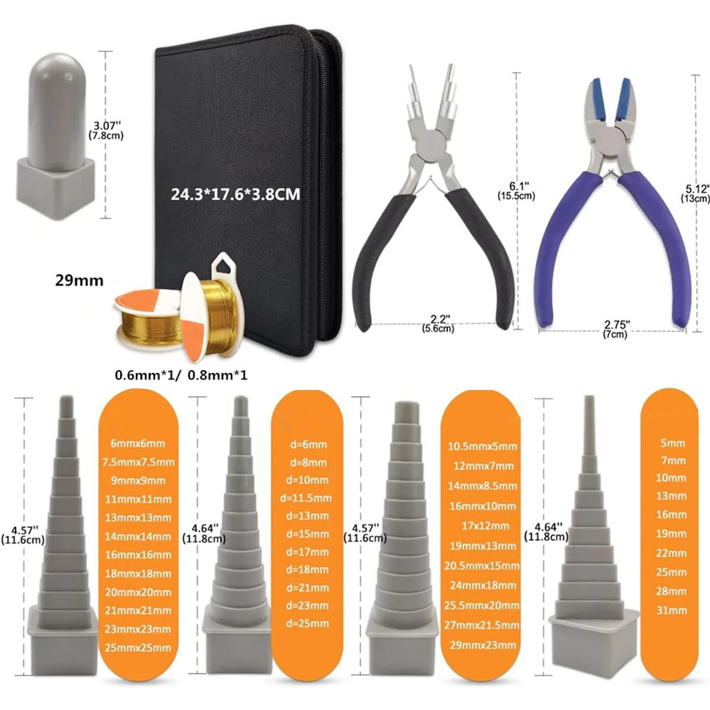 6 in 1 Wire Looping Pliers Set Z148553