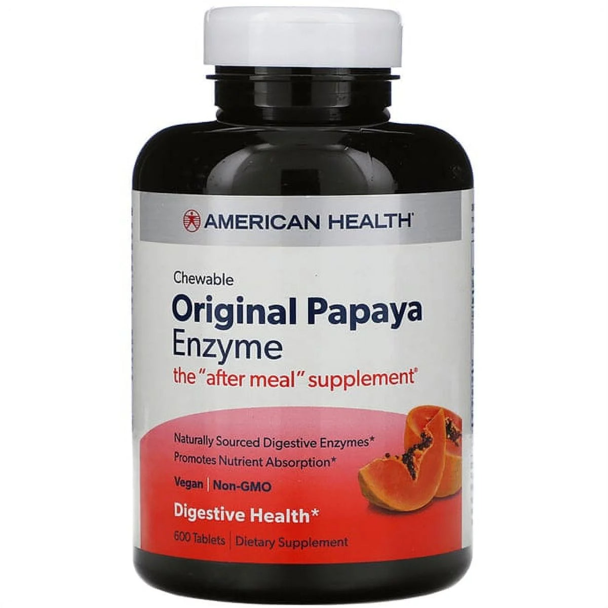 Chewable Papaya Enzyme 600 Ct Q56535