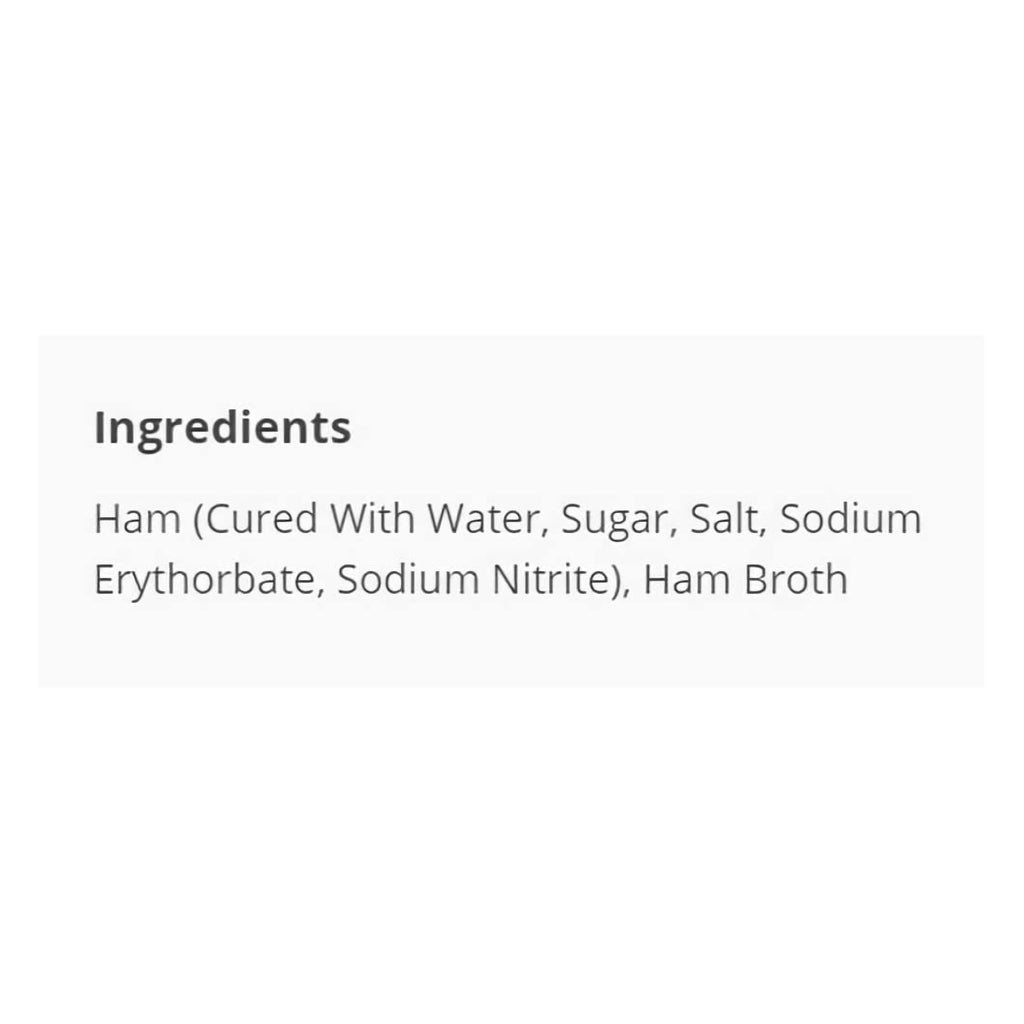 Pureed Ham 15 Ounce Pack of 6 S361