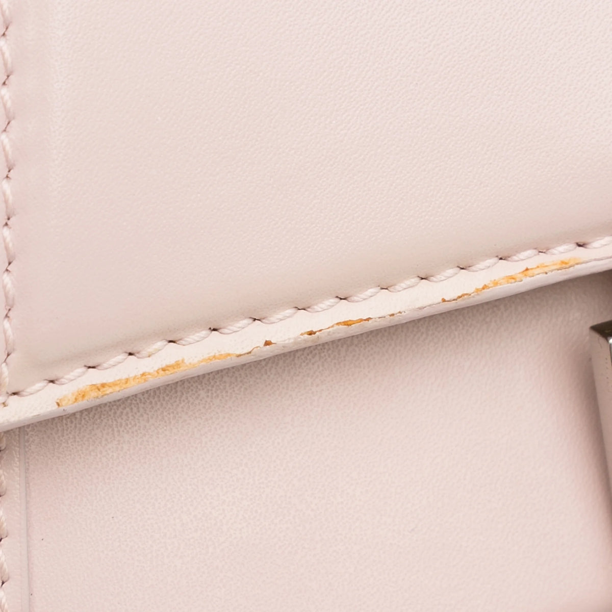 Pink Calf Leather Satchel H92486