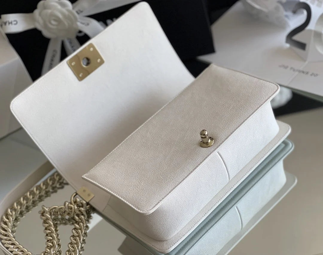 White Medium Flap Bag D816288