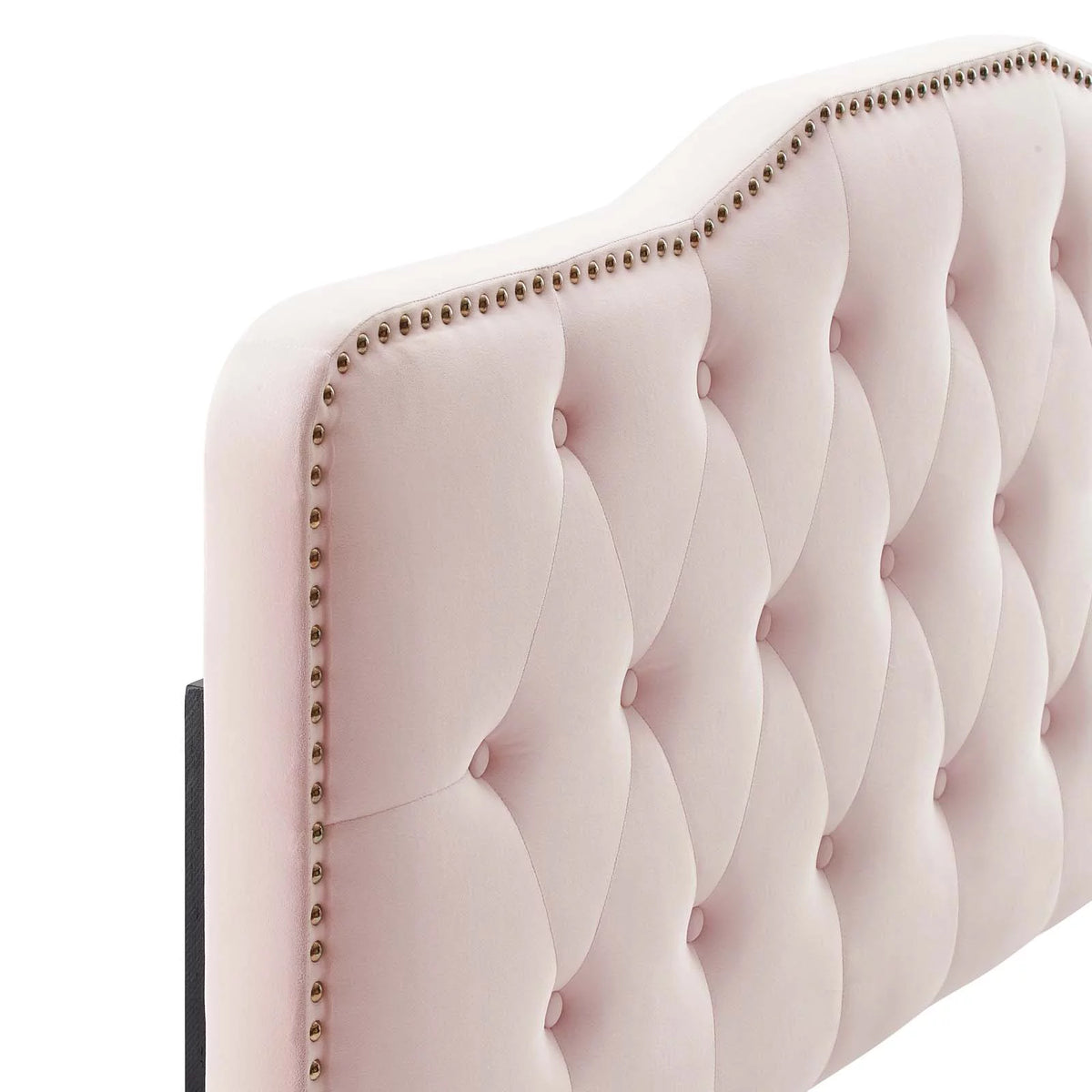 Pink Tufted Performance Velvet King/California King Headboard X6534