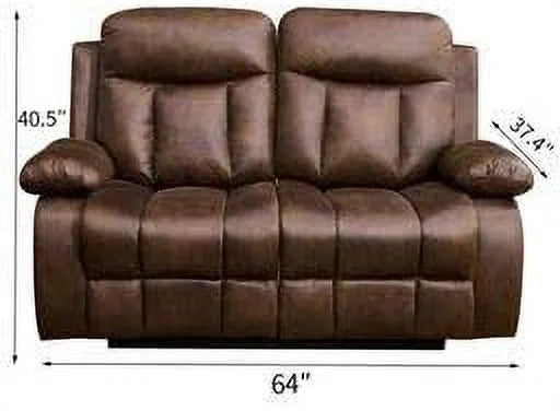 Microfiber Reclining Sofa E4452