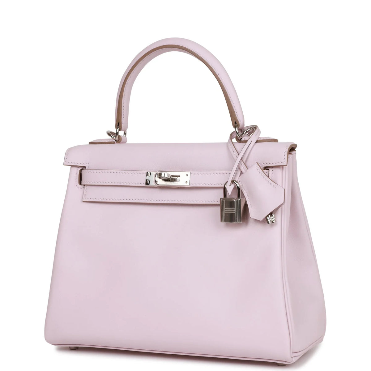 Mauve Pale Swift Palladium Hardware Handbag N544907