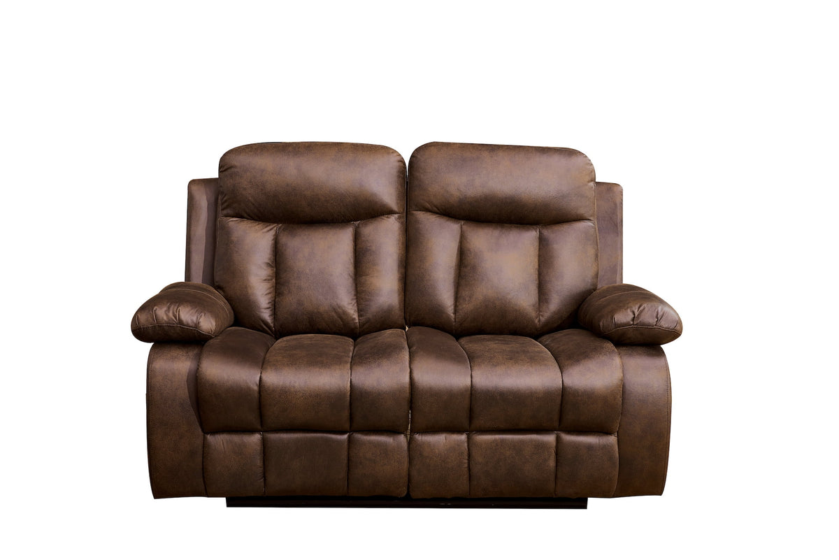 Microfiber Reclining Sofa E4452