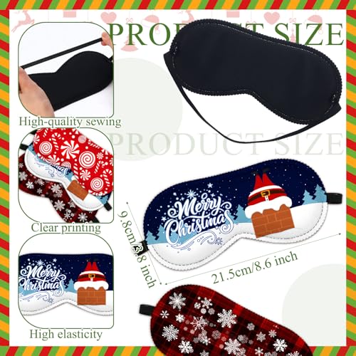 50 Pcs Christmas Eye Masks Y122