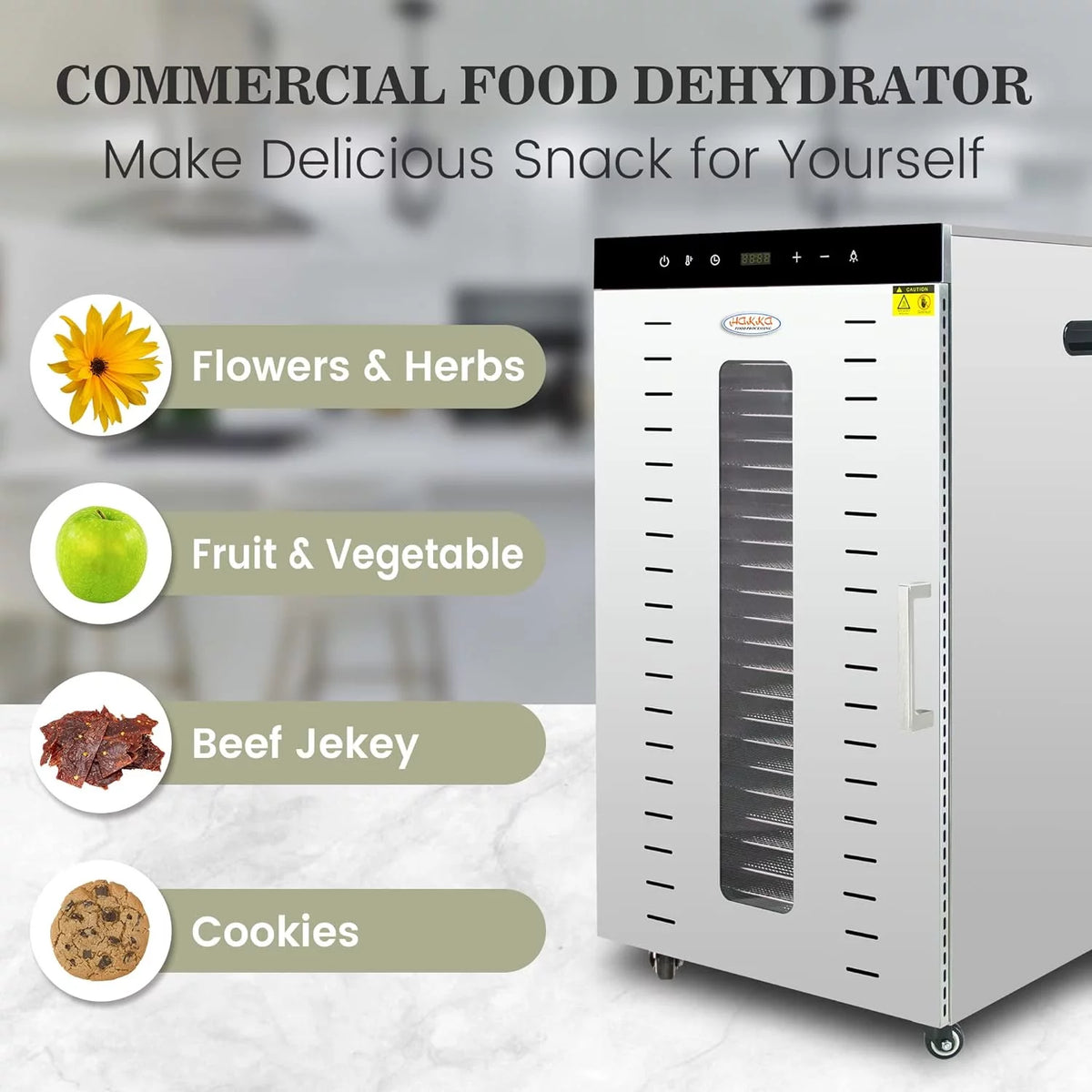 24 Trays Stainless Steel Dehydrator Machine Q39536