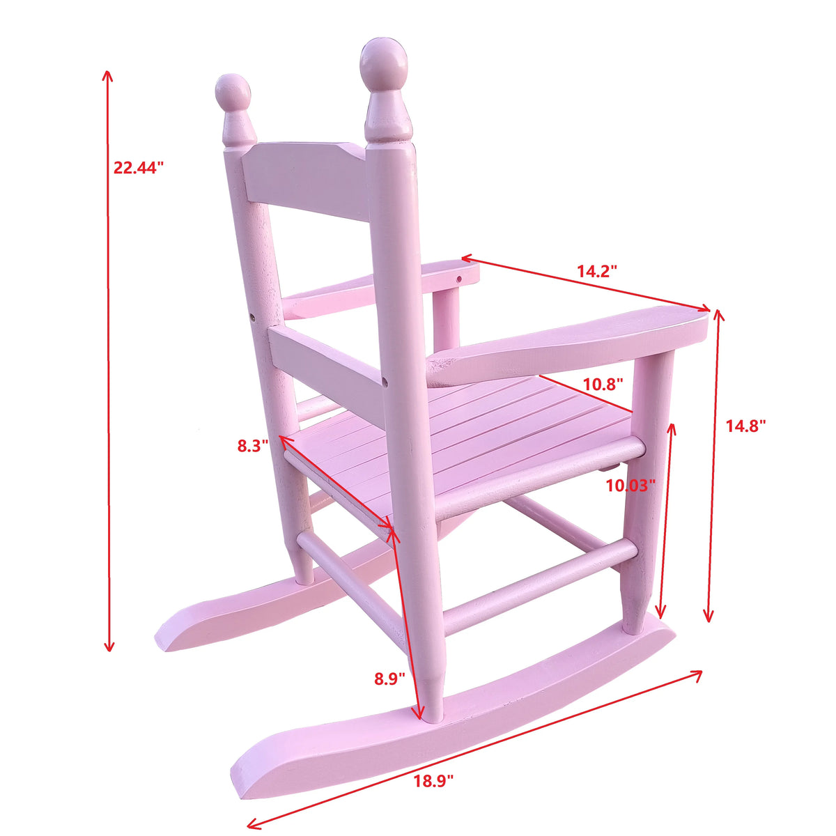 Light Pink Kids Chair H6554