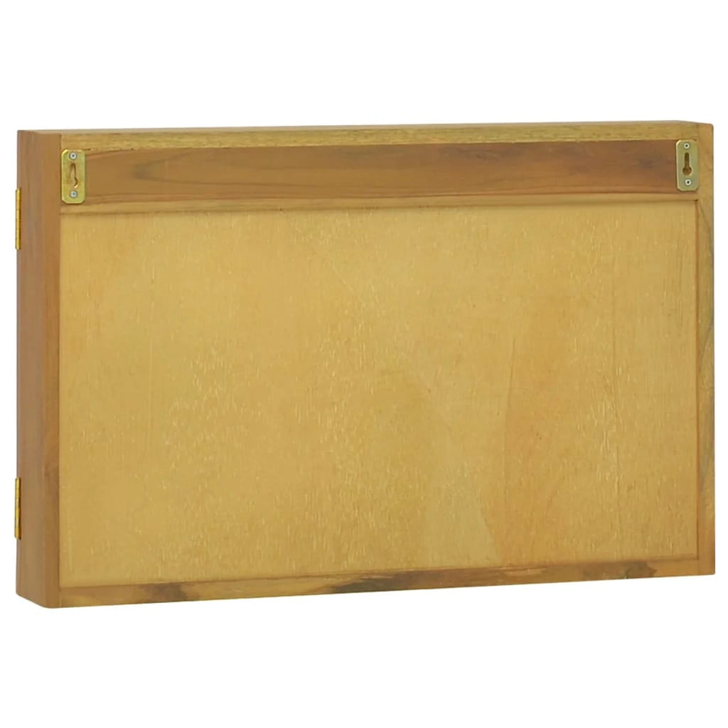 Solid Wood Teak Mirror Cabinet D589