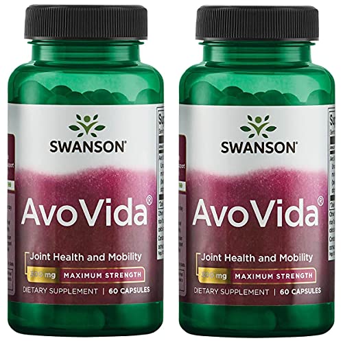 60 Capsules 300mg Avocado & Soybean Unsaponifiables Supplement C4695