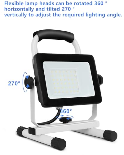 6000 Lumen LED Work Light with Stand L328