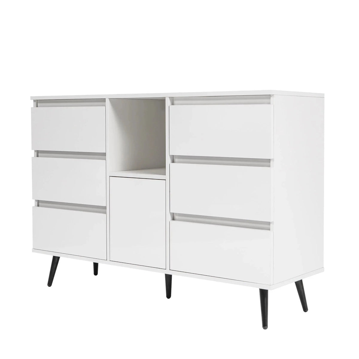 White High Gloss Sideboard Storage Cabinet G4743
