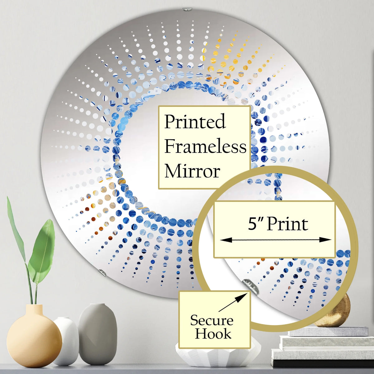 Round Wall Mirror K15042