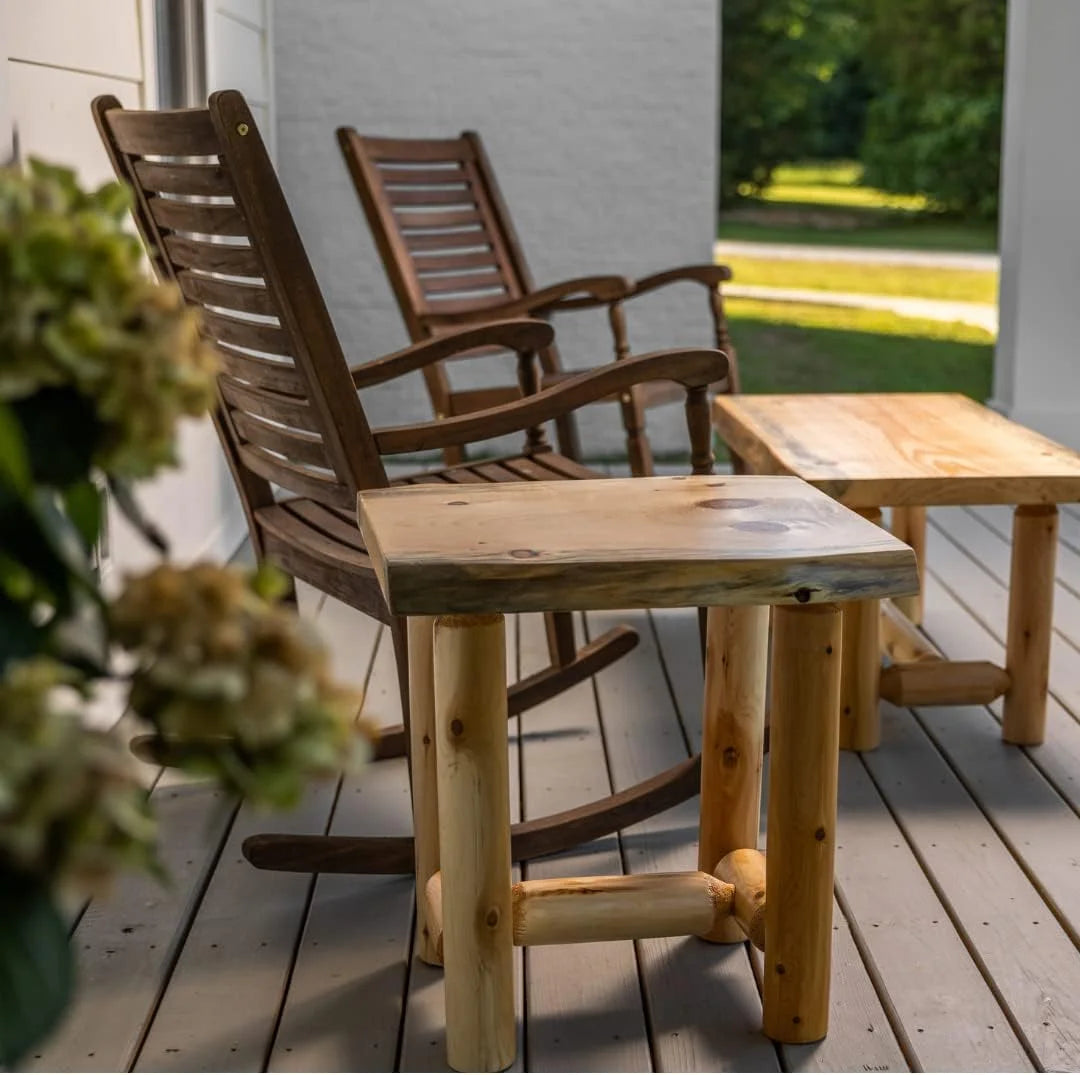 Rustic Pine & Cedar End Table L417709