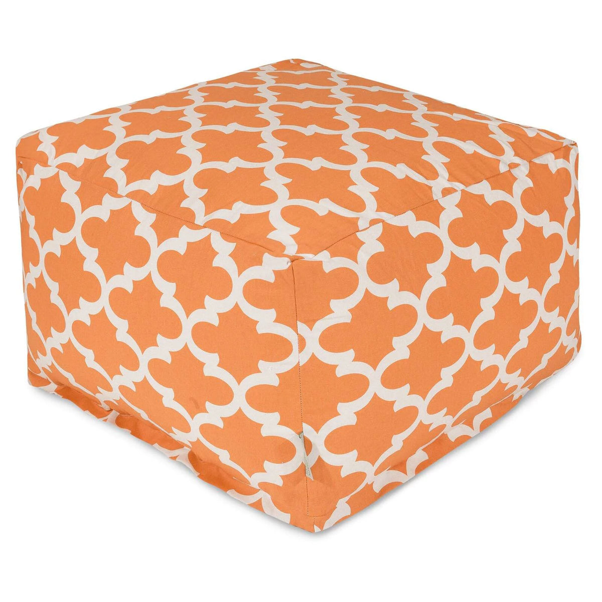 Trellis Indoor Outdoor Fabric Ottoman D242411