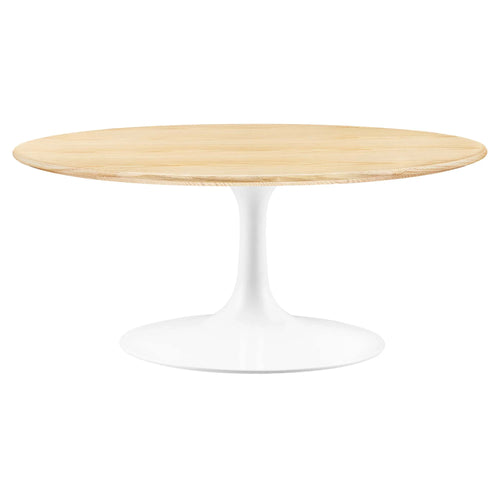 36" Round Wood Grain Coffee Table Q4477