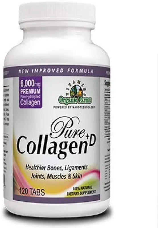 Collagen Peptides Type 1 & 3 6000mg Dietary Supplement 120 Tablets A516792