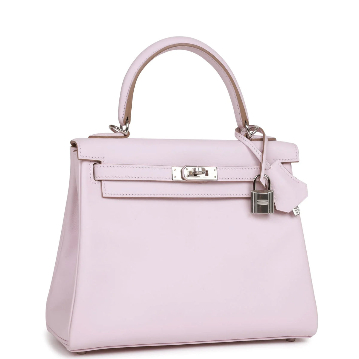 Mauve Pale Swift Palladium Hardware Handbag N544907