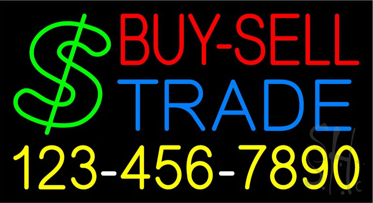 Multi Colored LED Neon Sign 20 x 37 inches with Dimmer N5314