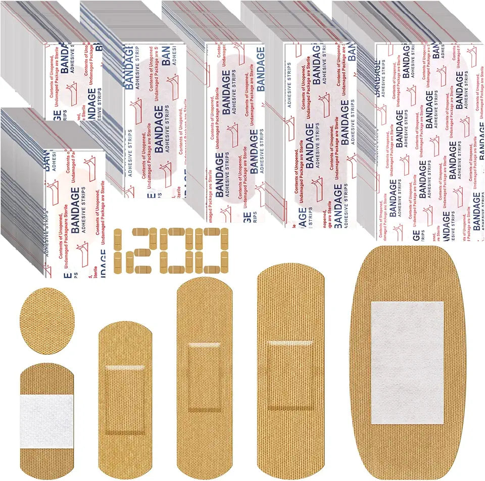 Assorted Flexible Fabric Adhesive Bandages Y66282