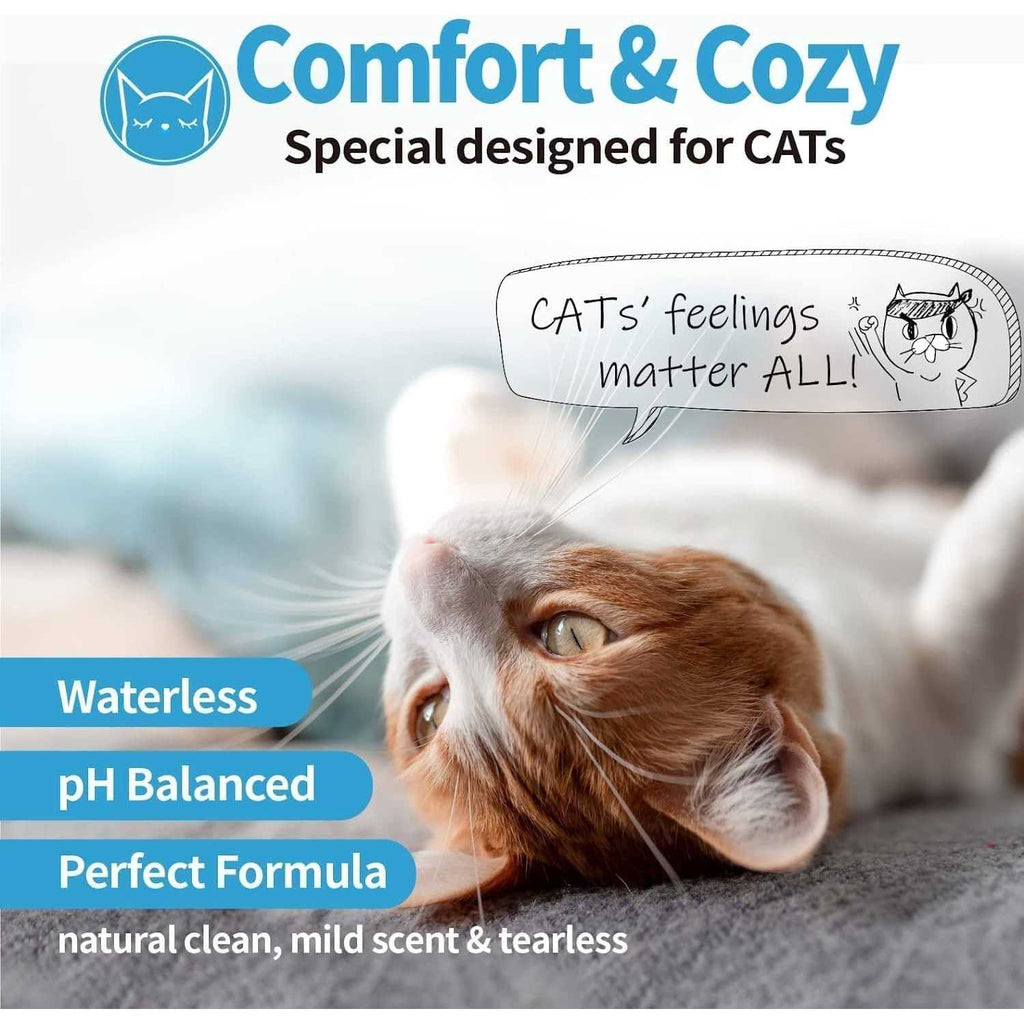 Waterless Cat Shampoo No Rinse Foam F40197