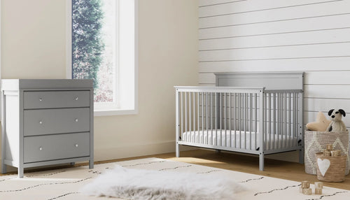 5-in-1 Convertible Baby Crib C50452