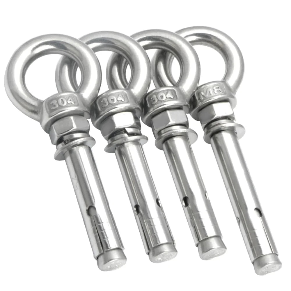 304 Stainless Steel Lifting Eye Bolt M14X150mm O534