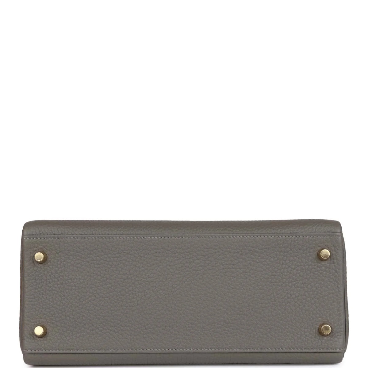 Kelly Retourne 28 Gris Meyer Clemence Gold Hardware R486402